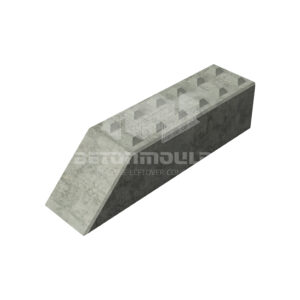 concrete stacking block with slope 240x60x60