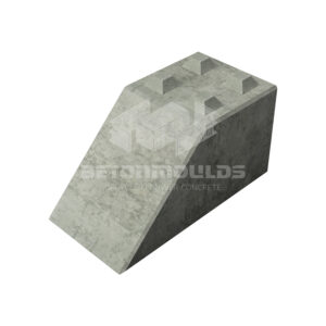 concrete lego block with slope end 160x80x80